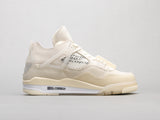 Air Jordan 4 x OFF WHITE “sail”