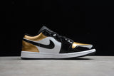 AIR JORDAN 1 LOW "GOLD TOE BLACK"