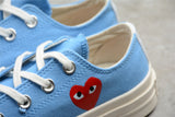 COMME DES GARÇONS PLAY X CHUCK TAYLOR ALL-STAR 70S LOW