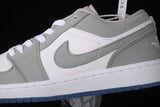 AIR JORDAN 1 LOW WHITE/WOLF GREY