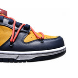OFF-WHITE X DUNK LOW UNIVERSITY GOLD/MIDNIGHT NAVY