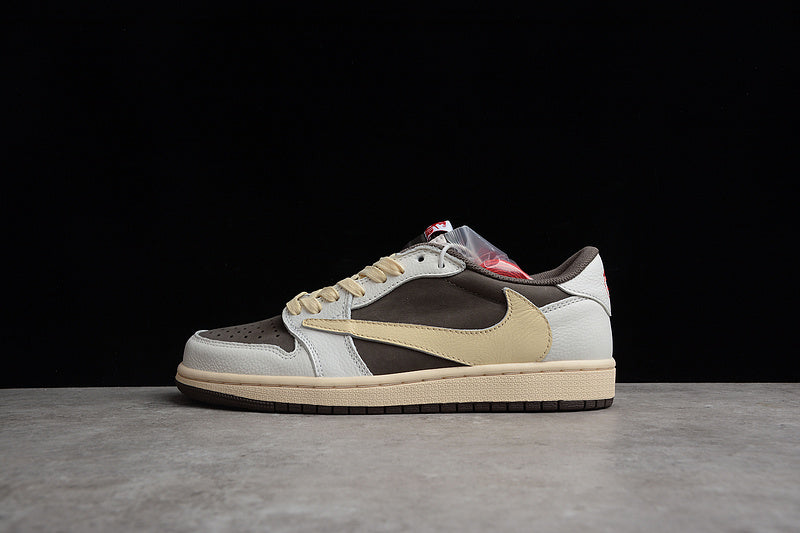 TRAVIS SCOTT X AIR JORDAN 1 LOW REVERSE MOCHA
