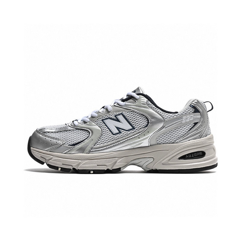 NB 530 WHITE/BLACK