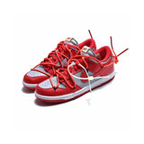 OFF-WHITE X DUNK LOW UNIVERSITY RED