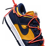 OFF-WHITE X DUNK LOW UNIVERSITY GOLD/MIDNIGHT NAVY