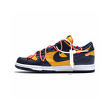 OFF-WHITE X DUNK LOW UNIVERSITY GOLD/MIDNIGHT NAVY