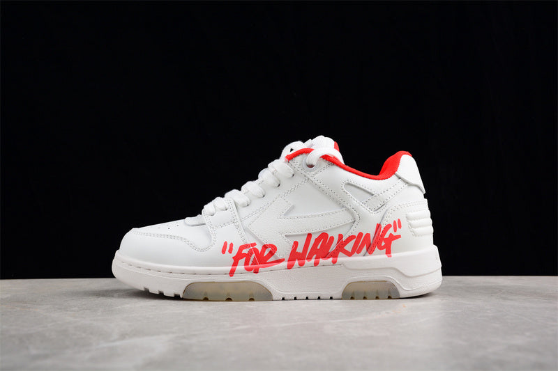 OFF WHITE OUT OF OFFICE BEIGE/WHITE/RED