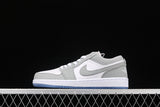 AIR JORDAN 1 LOW WHITE/WOLF GREY