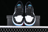 AIR JORDAN 1 LOW “BLACK DARK POWDER BLUE”