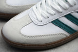 SAMBA OG SHOES CLOUD WHITE/GREEN