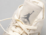 Air Jordan 4 x OFF WHITE “sail”