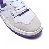 NEW BALANCE WHITE/PURPLE