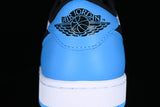 AIR JORDAN 1 LOW “BLACK DARK POWDER BLUE”