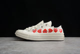 COMME DES GARÇONS PLAY X CHUCK TAYLOR 70S LOW