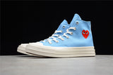COMME DES GARÇONS PLAY X CHUCK TAYLOR ALL-STAR 70S HIGH