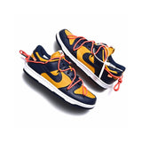 OFF-WHITE X DUNK LOW UNIVERSITY GOLD/MIDNIGHT NAVY