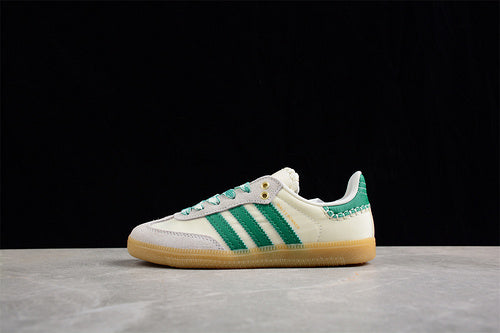WALES BONNER X SAMBA CREAM WHITE/BOLD GREEN
