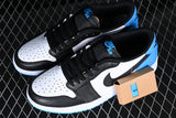 AIR JORDAN 1 LOW “BLACK DARK POWDER BLUE”