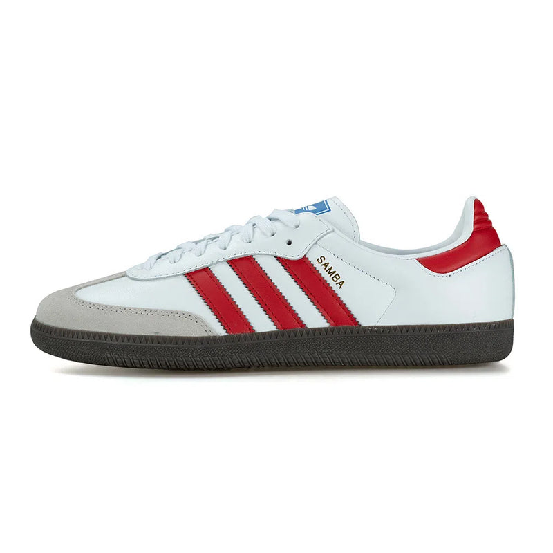 SAMBA WHITE/RED
