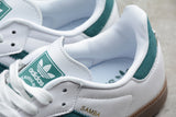SAMBA OG SHOES CLOUD WHITE/GREEN