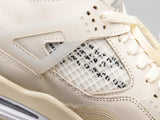 Air Jordan 4 x OFF WHITE “sail”