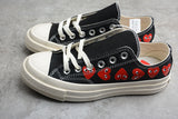 COMME DES GARÇONS PLAY X CHUCK TAYLOR 70S LOW