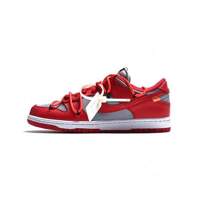 OFF-WHITE X DUNK LOW UNIVERSITY RED