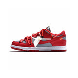 OFF-WHITE X DUNK LOW UNIVERSITY RED