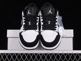 AIR JORDAN 1 LOW BLACK/WHITE