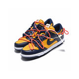 OFF-WHITE X DUNK LOW UNIVERSITY GOLD/MIDNIGHT NAVY