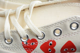 COMME DES GARÇONS PLAY X CHUCK TAYLOR 70S LOW