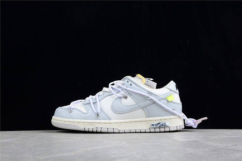 OFF-WHITE X DUNK LOW LOT 49 OF 50 SAIL/NEUTRAL GREY