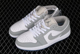 AIR JORDAN 1 LOW WHITE/WOLF GREY