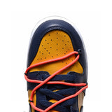 OFF-WHITE X DUNK LOW UNIVERSITY GOLD/MIDNIGHT NAVY