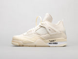 Air Jordan 4 x OFF WHITE “sail”