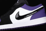 AIR JORDAN 1 LOW "COURT PURPLE"
