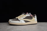 TRAVIS SCOTT X AIR JORDAN 1 LOW REVERSE MOCHA