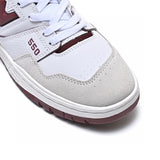 NEW BALANCE 550 WHITE/RED