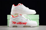 OFF WHITE OUT OF OFFICE BEIGE/WHITE/RED