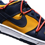 OFF-WHITE X DUNK LOW UNIVERSITY GOLD/MIDNIGHT NAVY