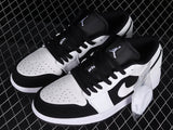 AIR JORDAN 1 LOW BLACK/WHITE