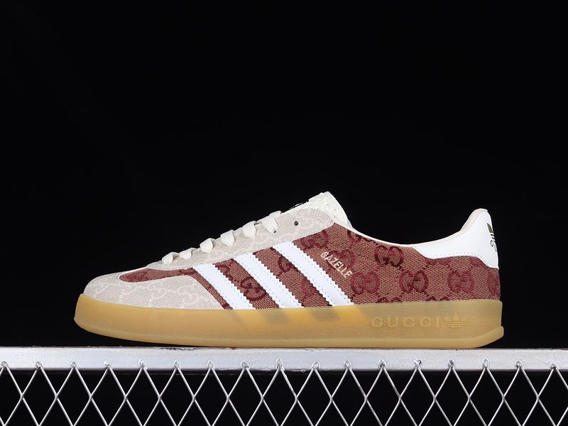 GAZELLE X GUCCI BROWN/WHITE