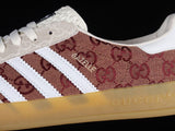 GAZELLE X GUCCI BROWN/WHITE